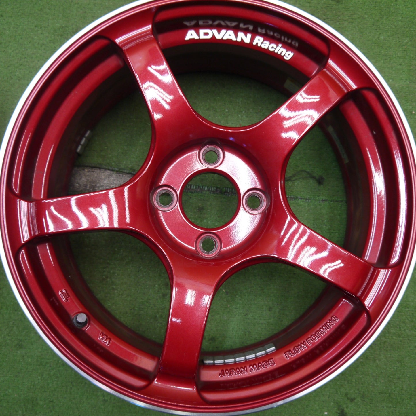 キレイ★ADVAN Racing TC-4 アドバン レーシング 16インチ ホイール 16×6.5J PCD100/4H★5051905Hホ