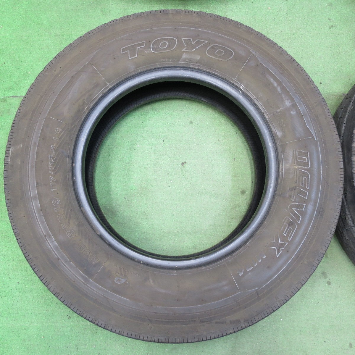 バリ溝!21年!9分★トラック タイヤ 205/85R16 117/115N トーヨー デルベックス M134 16インチ★5062609イノタ