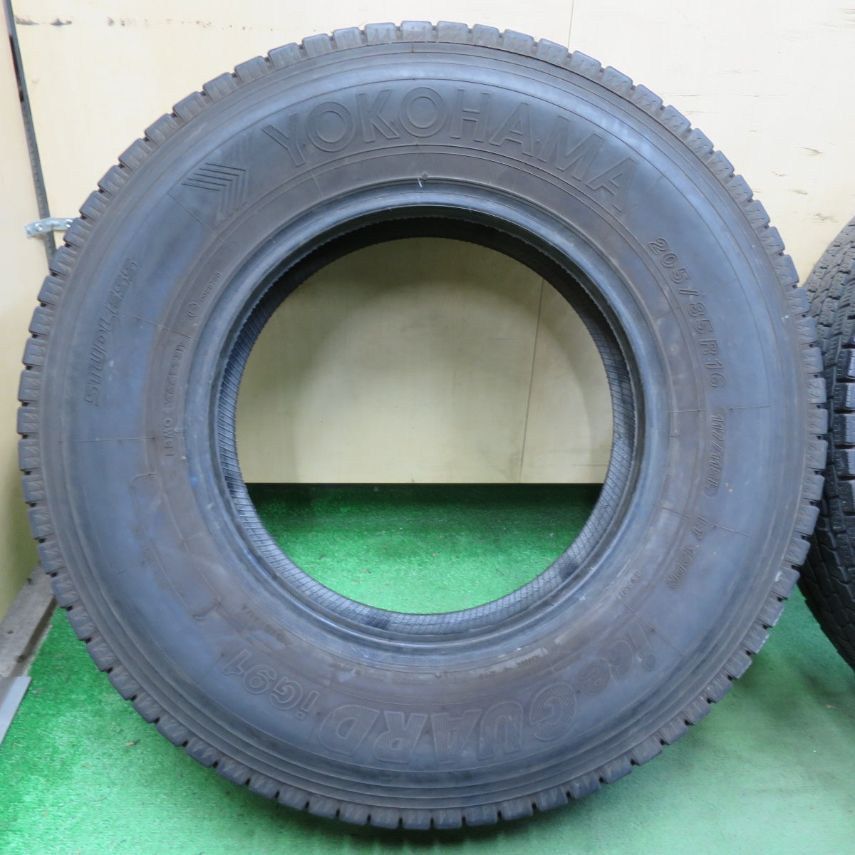 6本価格!22年★トラック タイヤ 205/85R16 117/115L 12PR スタッドレス ヨコハマ アイスガード iG91 16インチ★5061508イスタ