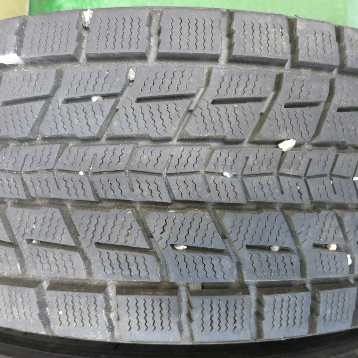 バリ溝!9分◎スバル BS9 レガシィ アウトバック 純正 225/60R18 スタッドレス ダンロップ ウインターマックス SJ8 18インチ PCD114.3/5H◎6100804HAス