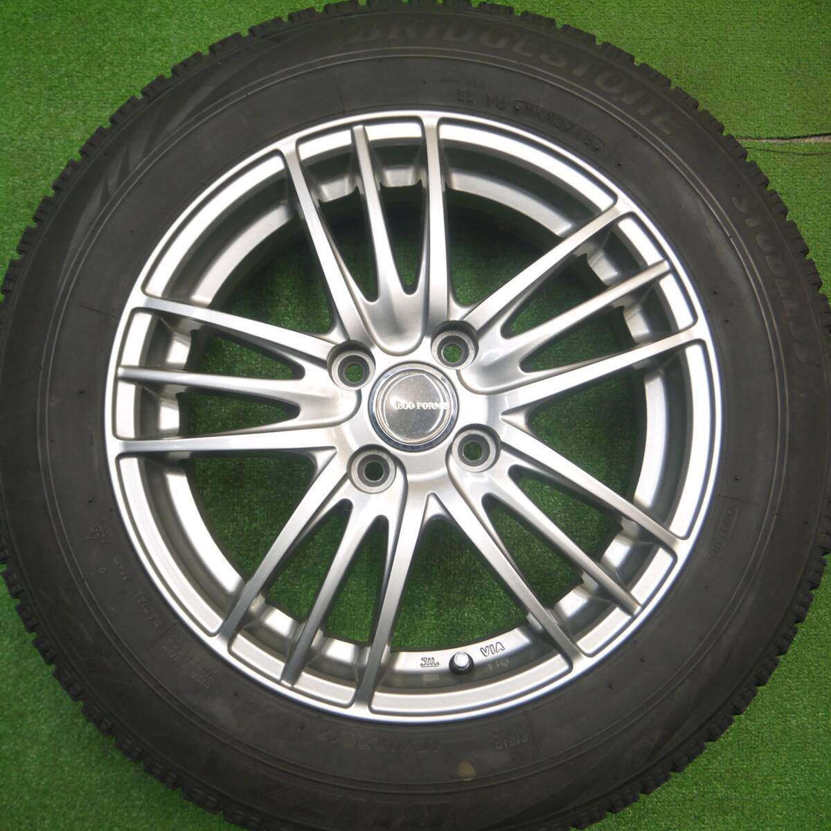 4本価格★スタッドレス 175/65R15 ブリヂストン ブリザック VRX ECO FORME エコフォルム 15インチ PCD100/4H★4120203Hス