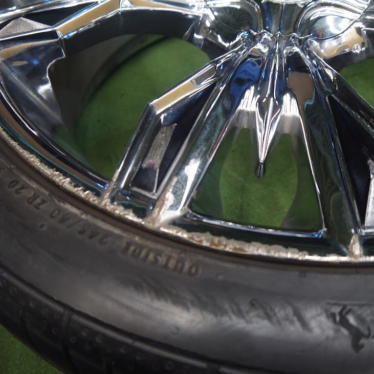 バリ溝!9.5分★LEXANI 245/40R20 コンチネンタル エクストリームコンタクト DWS06 レクサーニ レグザーニ 20インチ PCD114.3/5H★5070904Hノ