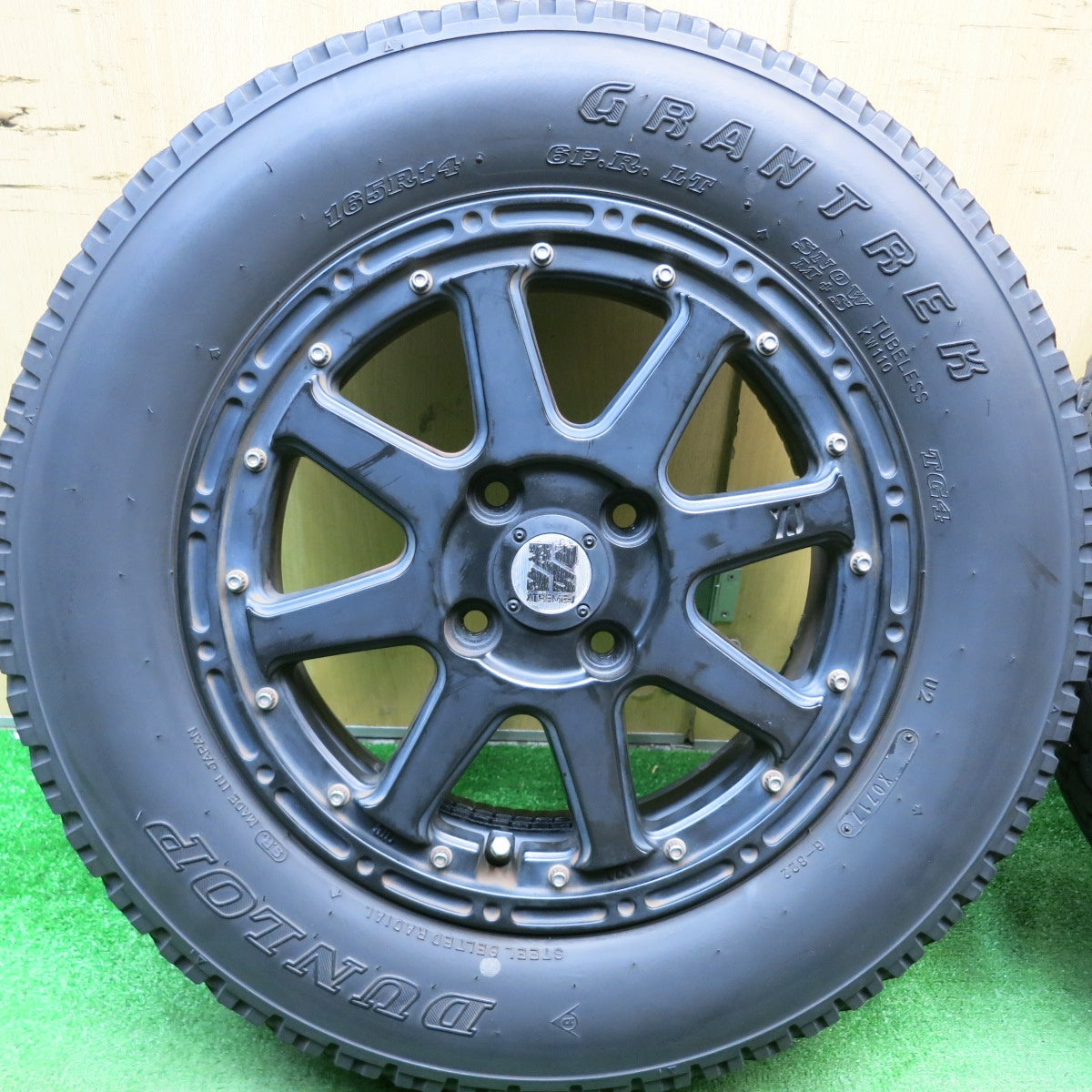 4本価格★XTREME-J MLJ 165R14 6PR ダンロップ グラントレック 14インチ エクストリームJ PCD100/4H★5052406HAノ