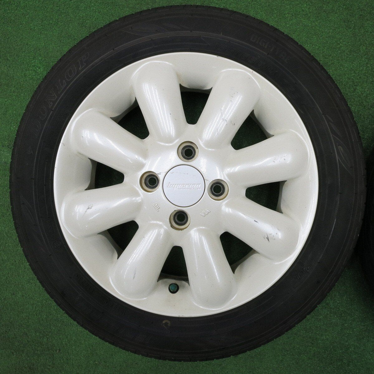 4本価格!23年★HYPERION PINO+ 155/65R14 ダンロップ EC202 ハイペリオン ピノプラス 14インチ PCD100/4H★4121403NJノ