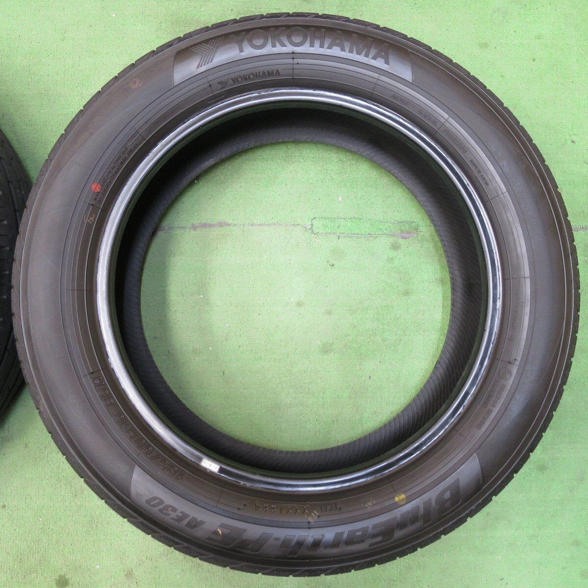 新車外し 24年★185/60R16 ヨコハマ BluEarth-FE AE30 16インチ アクア ラクティス フィット ノート マツダ2等★5040405イノタ