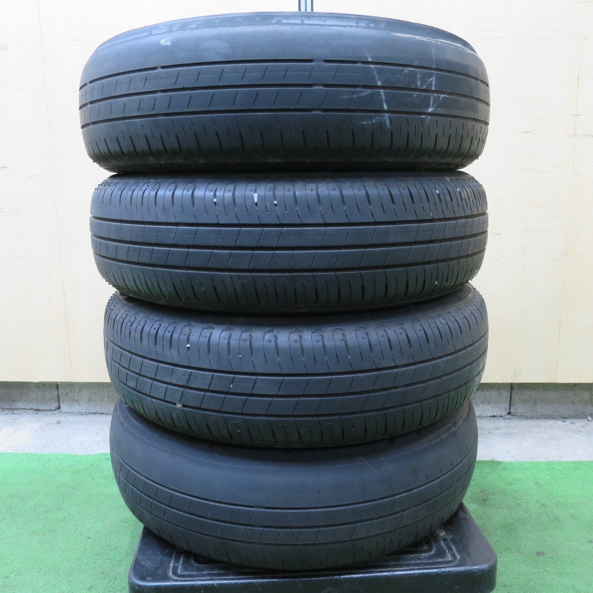 キレイ!23年★三菱 デリカ ミニ 純正 スチール 155/65R14 ブリヂストン エコピア EP150 14インチ PCD100/4H★6021805ナノ