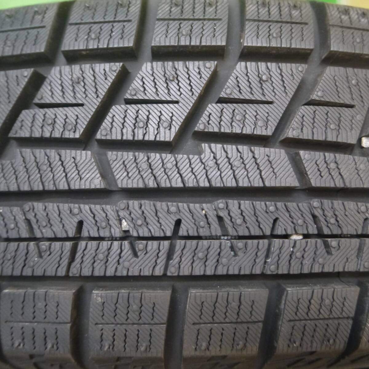 超バリ溝!22年!キレイ!ほぼ10分★スズキ MRワゴン 純正 スチール 155/65R13 スタッドレス ヨコハマ アイスガード iG60 13インチ PCD100/4H★4120905Hス