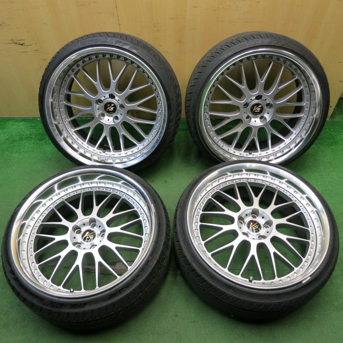 バリ溝!23年!9.5分★WORK VS XX 225/35R20 235/35R20 ナンカン NOBLE SPORT NS-20 ワーク VS/XXRN 20インチ PCD114.3/5H★5052410HAノ