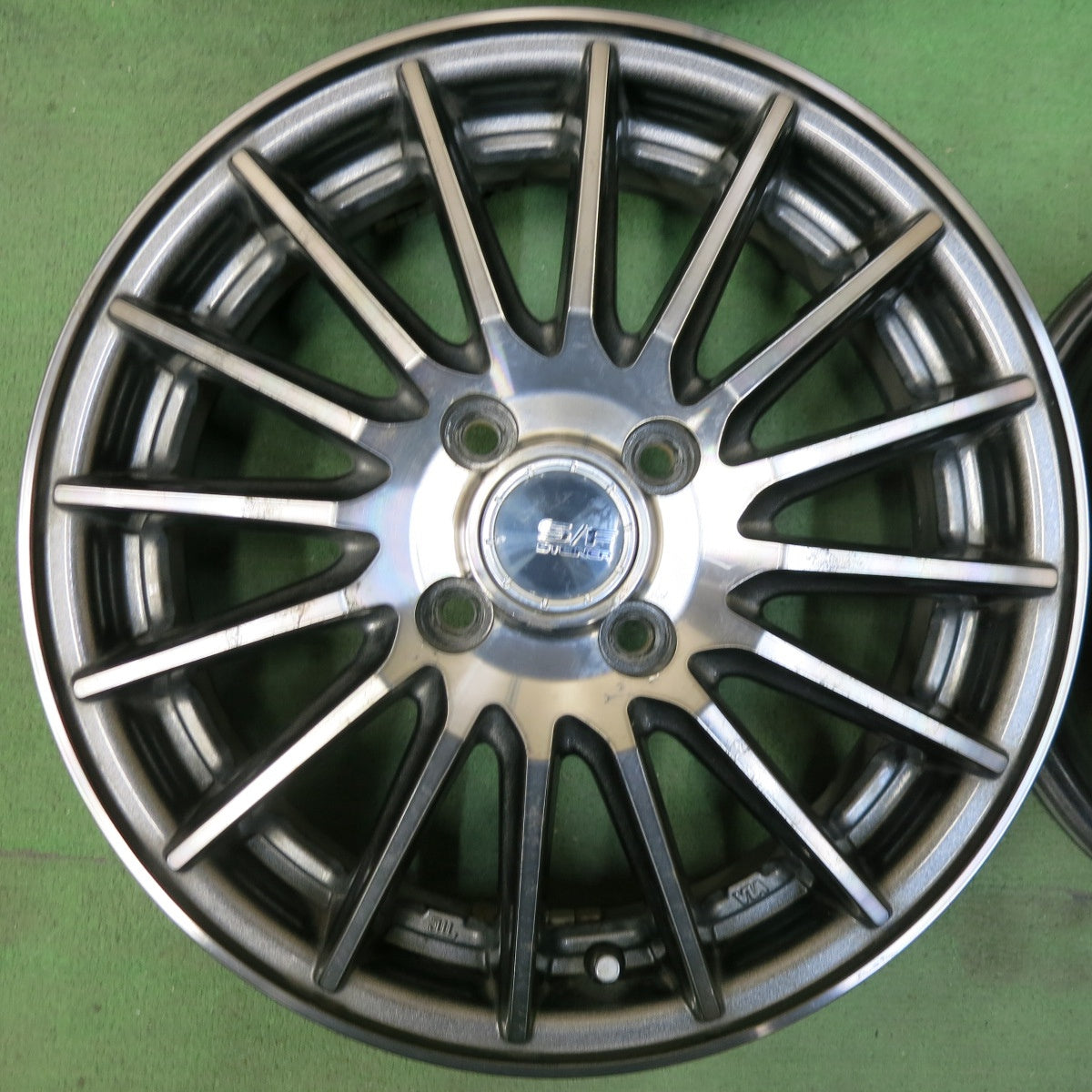 4本価格★S/F STEINER SFX ENKEI シュタイナー エンケイ 15インチ ホイール 15×4.5J PCD100/4H★5051309SYホ