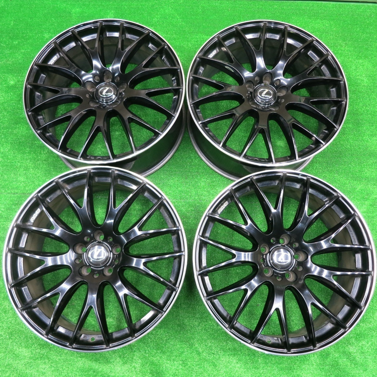 4本価格★レクサス 等 RAYS HOMURA 2X9 レイズ ホムラ 2×9 ホイール 20インチ 20×8.5J PCD114.3/5H★4072004HAホ