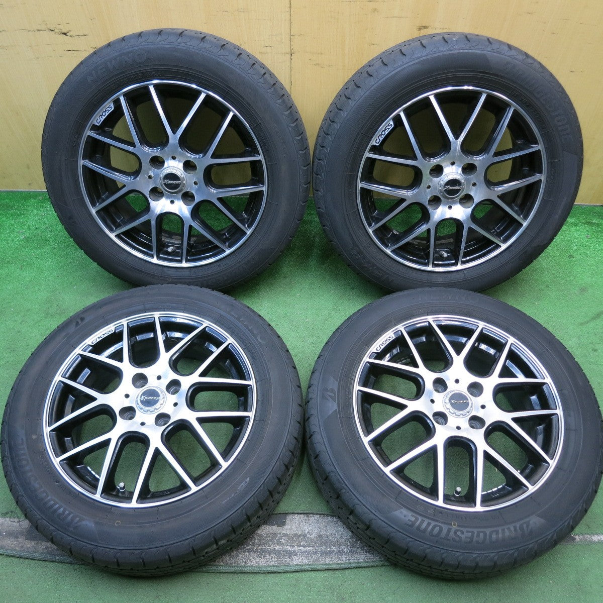 バリ溝!23年!8.5分★175/65R15 ブリヂストン NEWNO X CROSS SPEED クロススピード 15インチ ニューノ PCD100/4H★5092704HAノ