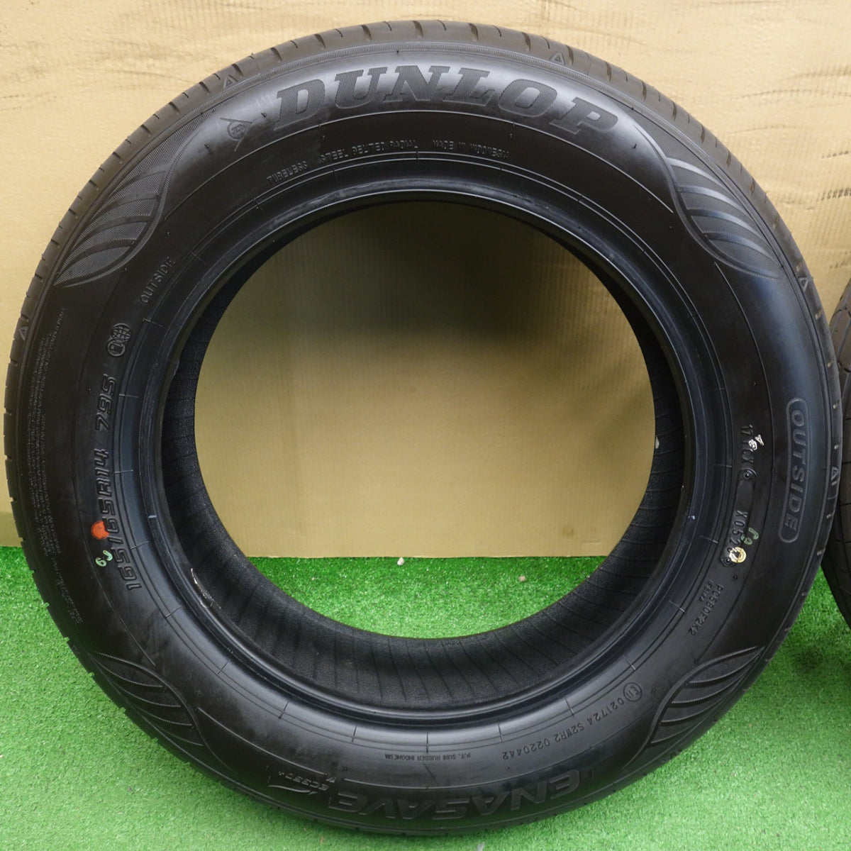 新車外し!26年★165/65R14 ダンロップ エナセーブ EC350+ タイヤ 14インチ タンク ルーミー パッソ トール ブーン 等★6060104KTノタ