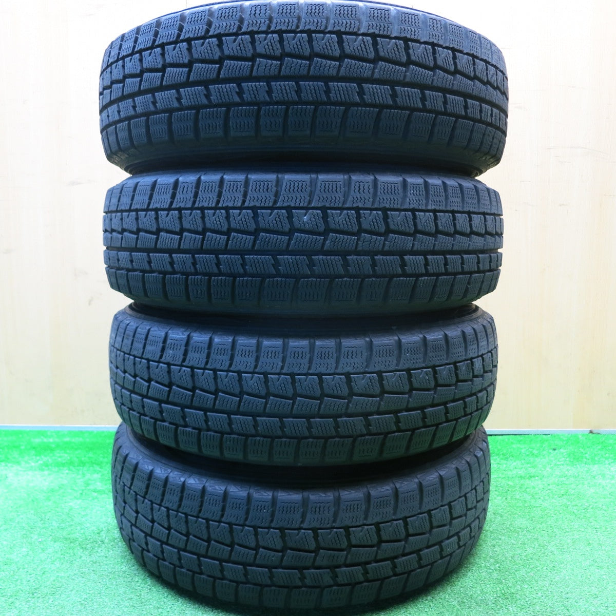 4本価格★スタッドレス 165/70R14 ダンロップ ウインターマックス WM01 AQUA アクア 14インチ PCD100/4H★5103004HAス