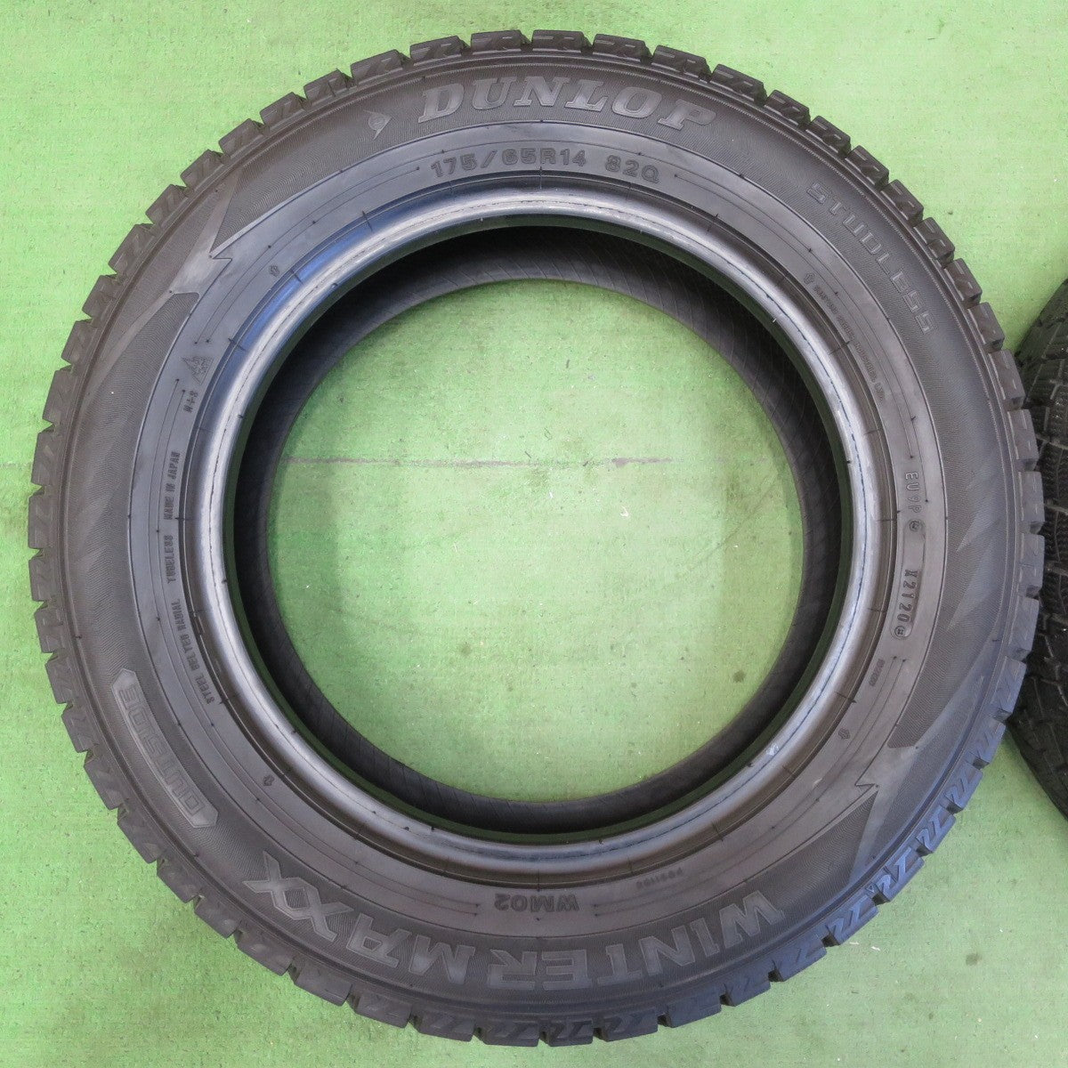 バリ溝!9.5分★スタッドレス 175/65R14 ダンロップ ウインターマックス WM02 タイヤ 14インチ フィット ヴィッツ マーチ 等★5041213イスタ
