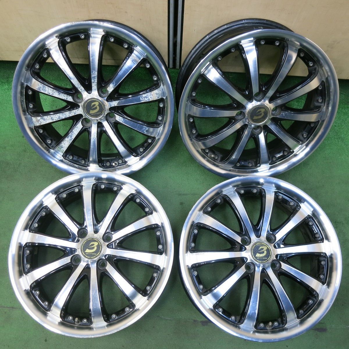 4本価格☆LOXARNY EX BYRON STINGER 16インチ ホイール 16×5.5J