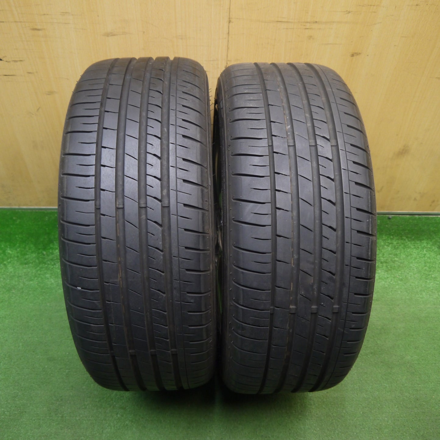 バリ溝!9.5分!2本★トヨタ 180系 クラウン アスリート 純正 225/45R18 ケンダ KENETICA ECO 18インチ PCD114.3/5H★6022703Hノ