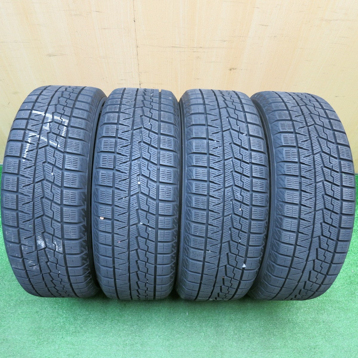 バリ溝!21年!9.5分★MINI ミニ 等 smartline 365 195/55R16 スタッドレス ヨコハマ アイスガード iG70 スマートライン 16インチ PCD112/5H★5112502HAス