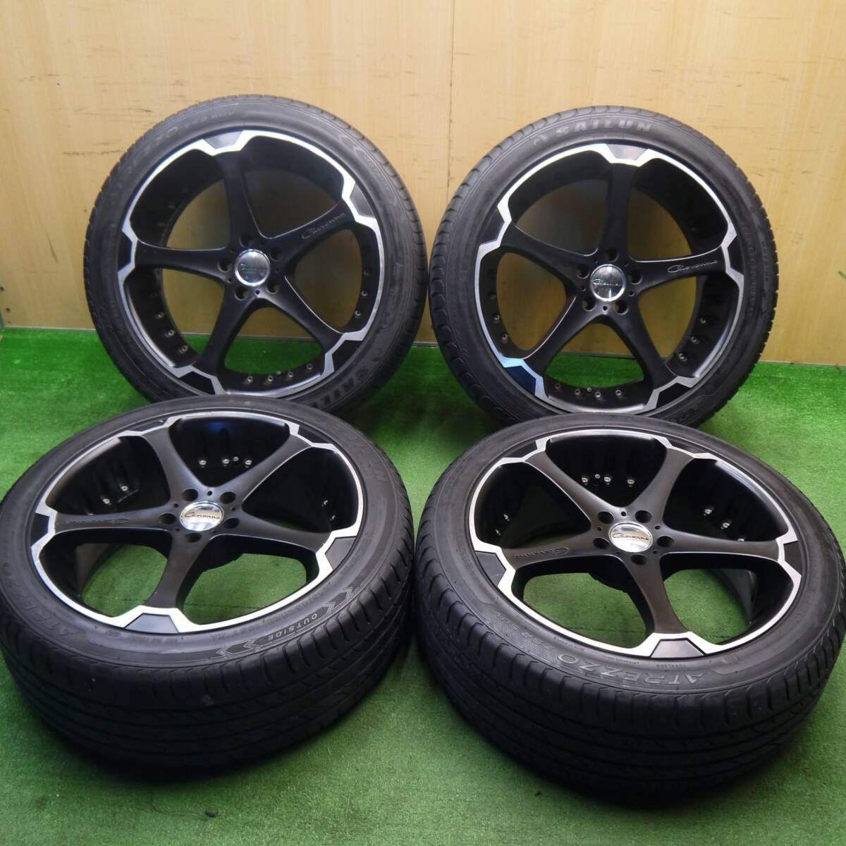 4本価格★Giovanna ジオバンナ 245/45R20 サイルン ATREZZO ZSR SUV 20インチ PCD114.3/5H★5031408Hノ