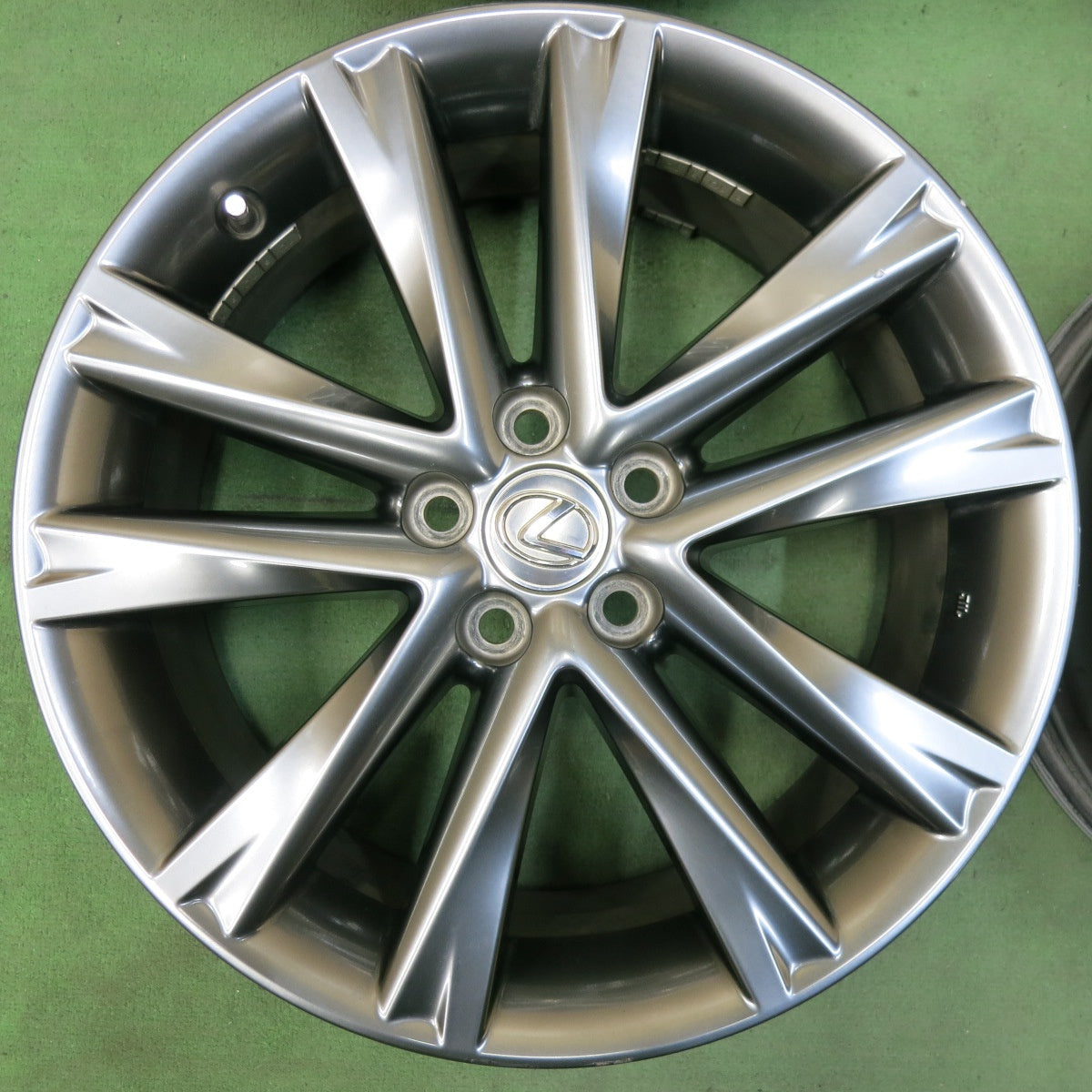 4本価格★レクサス 10系 RX 450h Fスポーツ 純正 ホイール 19インチ 19×7.5J PCD114.3/5H★5043001SYホ