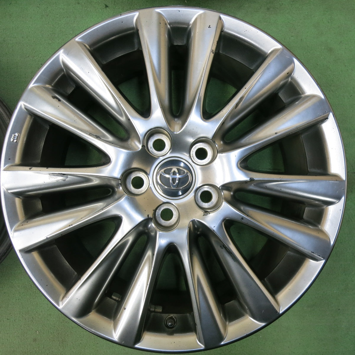 4本価格★トヨタ 60系 ハリアー 純正 ホイール 18インチ 18×7.5J PCD114.3/5H★5041807SYホ