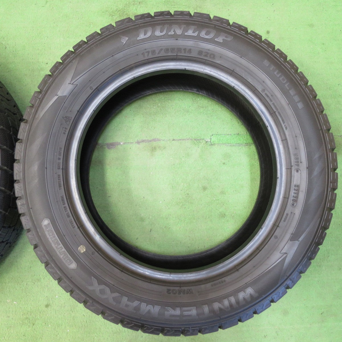 バリ溝!9.5分★スタッドレス 175/65R14 ダンロップ ウインターマックス WM02 タイヤ 14インチ フィット ヴィッツ マーチ 等★5041213イスタ