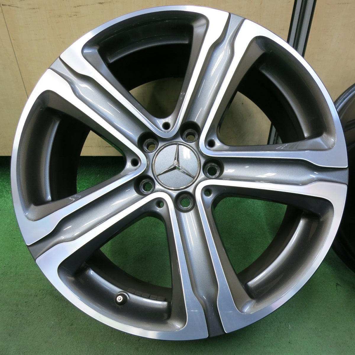 4本価格★ベンツ GLCクラス X253 純正 ホイール 18インチ 18×8J PCD112/5H★5051301SYホ