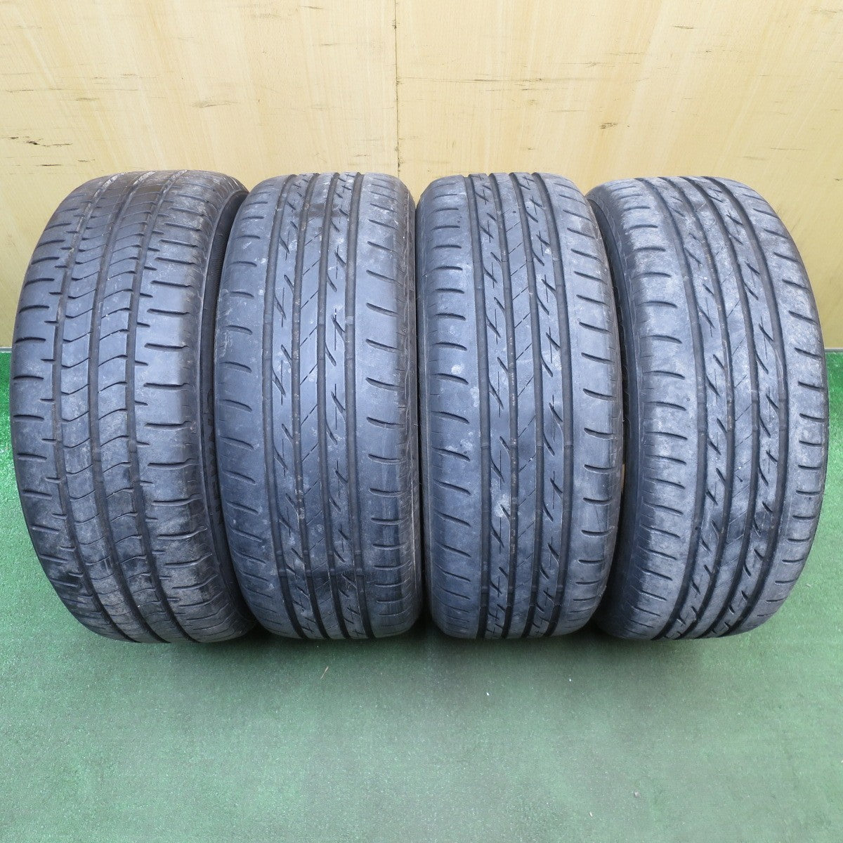バリ溝!23年!9.5分★ワーゲン ゴルフ 6 純正 205/55R16 ブリヂストン ネクストリー エコピア ブリヂストン NEWNO ニューノ 16インチ PCD112/5H★6031701NJノ