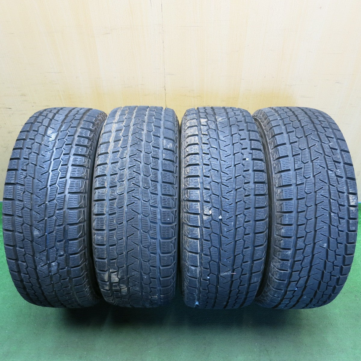 バリ溝!9.5分◎トヨタ 150系 ランクル プラド 純正 265/65R17 スタッドレス ヨコハマ アイスガード G075 17インチ PCD139.7/6H◎6081309HAス
