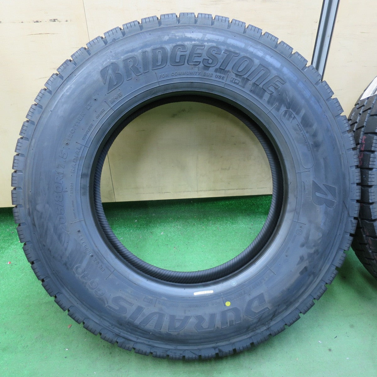 未使用!24年!2本★トラック タイヤ 205/80R17.5 120/118N ブリヂストン デュラビス G640 DURAVIS 17.5インチ★5063004イノタ