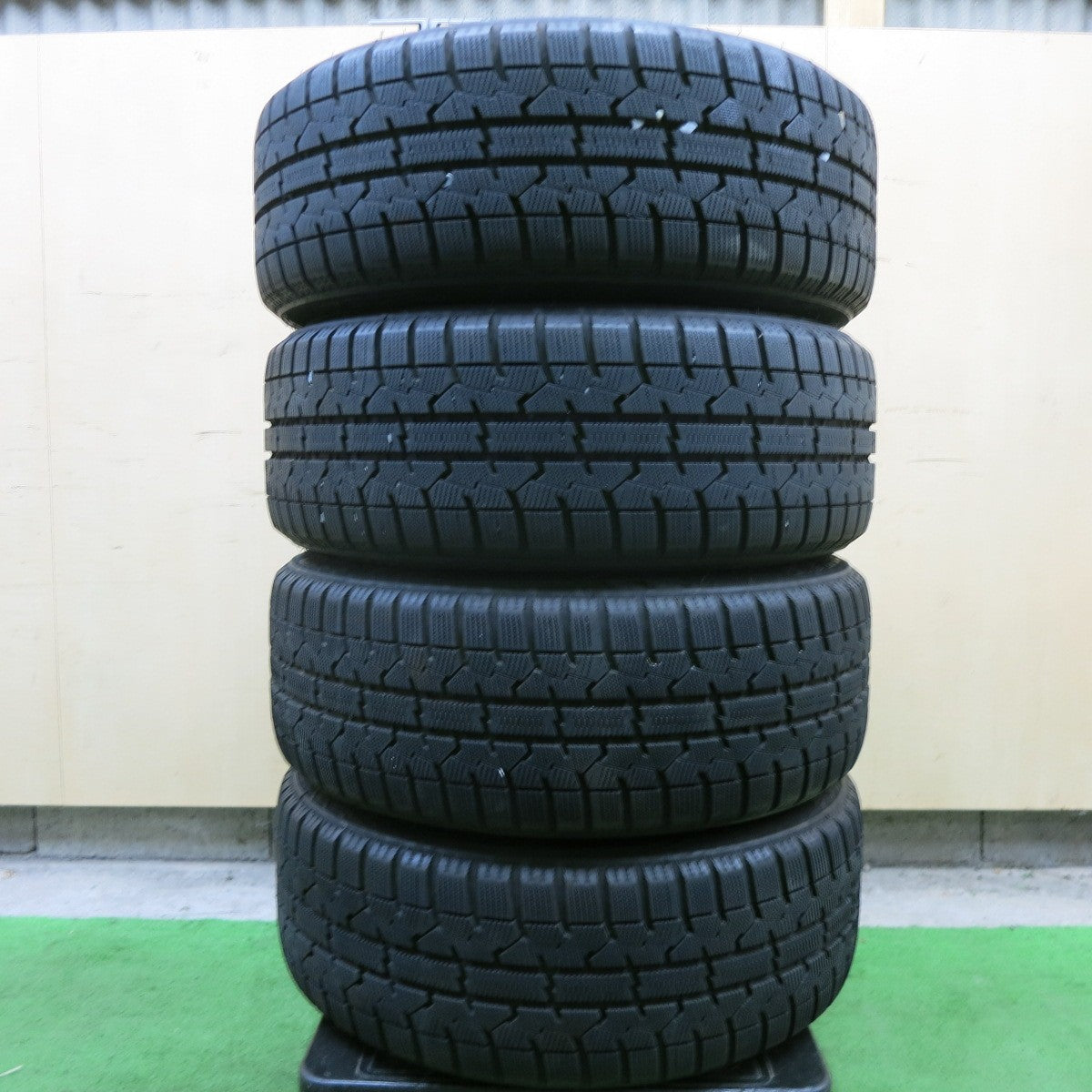 バリ溝!9.5分以上★アウディ 等 MSW 85 O・Z 195/50R16 スタッドレス トーヨー ガリット GIZ OZ 16インチ PCD100/5H★6011906ナス