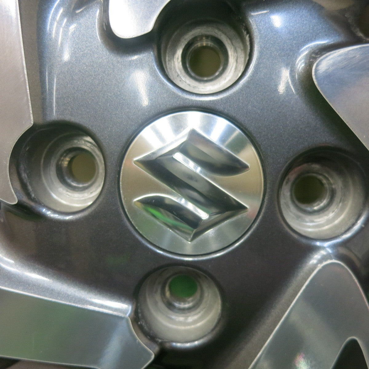 バリ溝!キレイ!9分★スズキ MK42S MK32S スペーシア カスタム 純正 165/55R15 スタッドレス トーヨー ガリット G5 15インチ PCD100/4H★5112901SKス