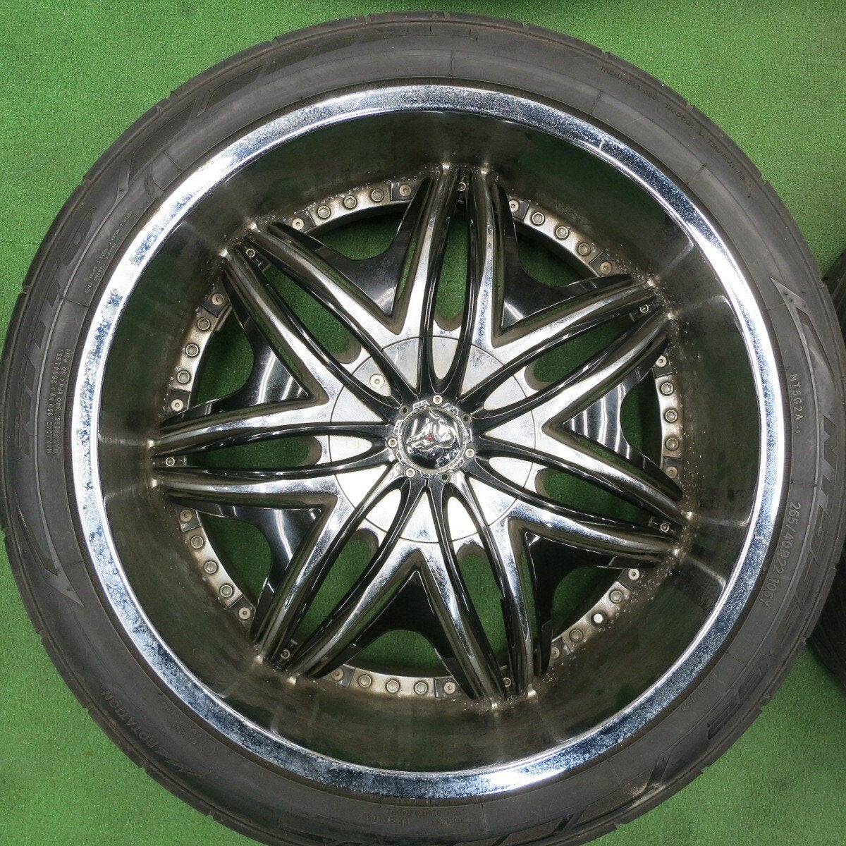4本価格★DIABLO MORPHEUS 265/40R22 ニットー NT555 G2 ディアブロ モーフィアス 22インチ PCD139.7/6H★5020601TNノ