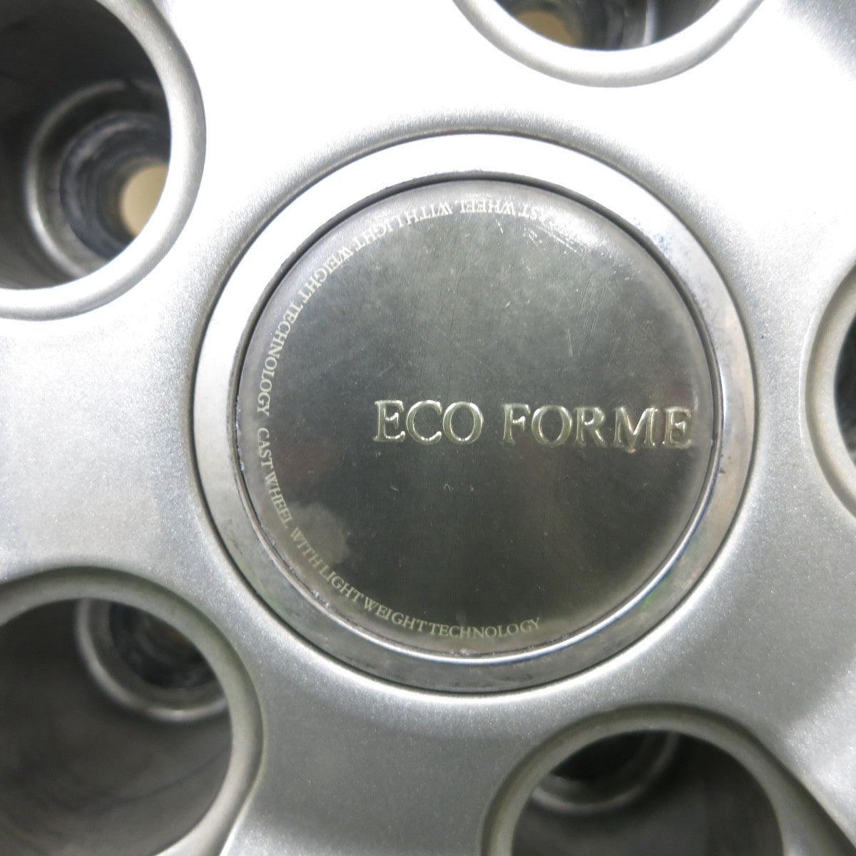 キレイ!センサー付★ECO FORME ブリヂストン製 17インチ ホイール エコフォルム 17×7J PCD114.3/5H★5091302ナホ