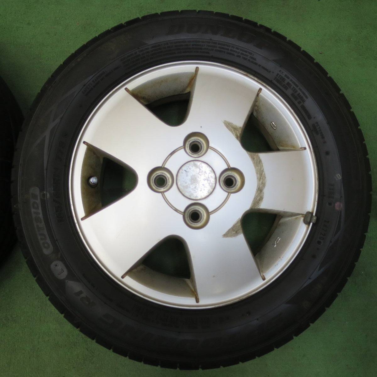 4本価格★スズキ エブリイ ワゴン 純正 165/65R13 ダンロップ SPツーリング R1 13インチ エブリィ エブリー PCD100/4H★5050815イノ