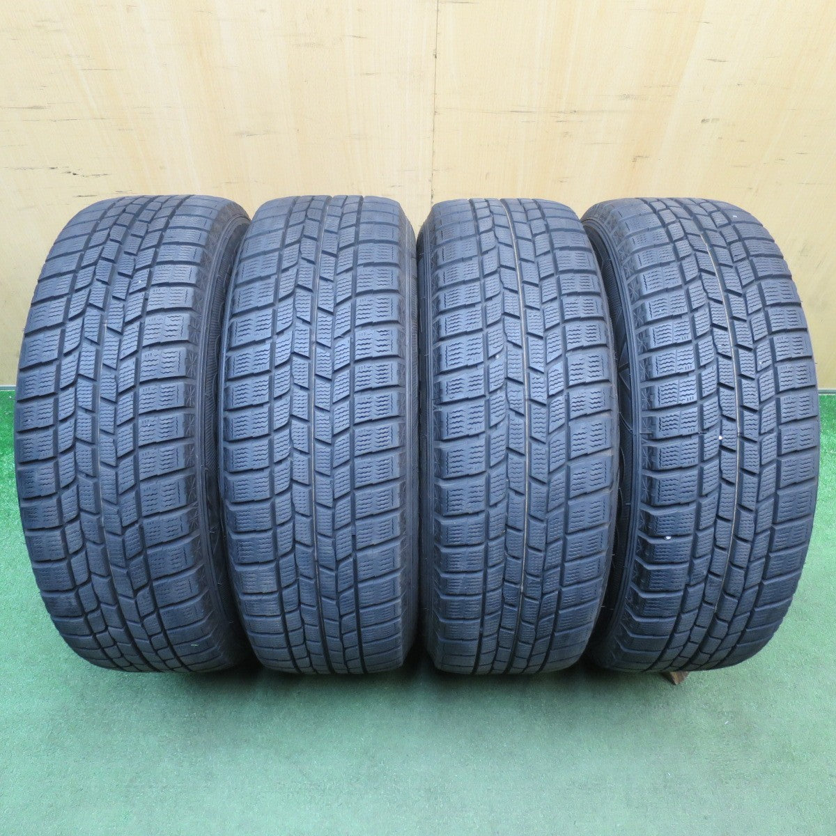 バリ溝!8.5分★トヨタ 50系 プリウス 純正 195/65R15 スタッドレス グッドイヤー アイスナビ6 15インチ PCD100/5H★6052502NJス