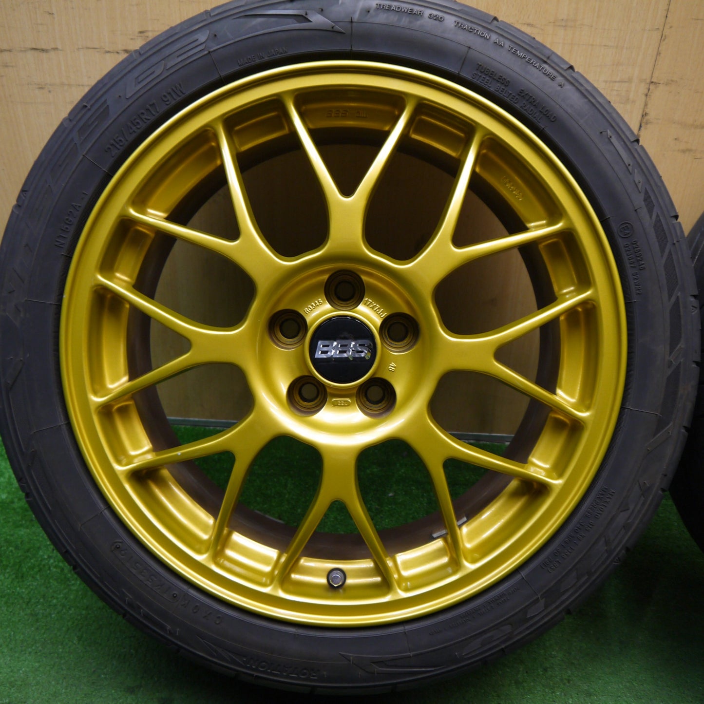 キレイ★スバル フォレスター STI 純正 BBS RG345 215/45R17 ニットー NT555 G2 17インチ PCD100/5H★5070105Hノ