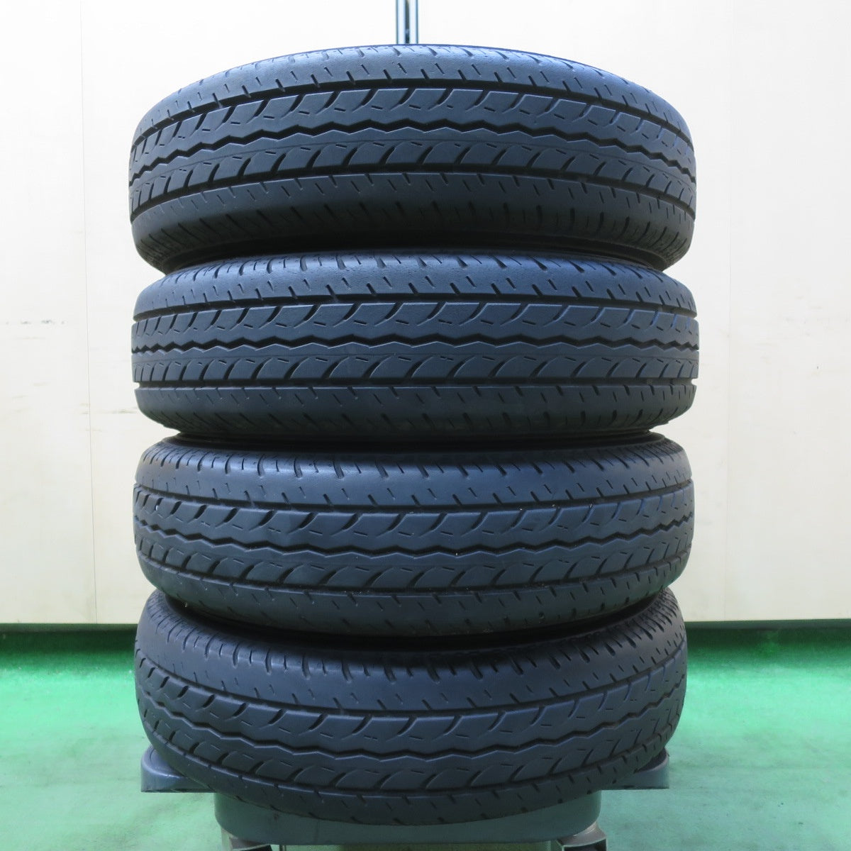 キレイ!23年★ダイハツ アトレー 純正 スチール 145/80R12 80/78N ヨコハマ JOB RY52 RY52B 12インチ PCD100/4H★5071107イノ