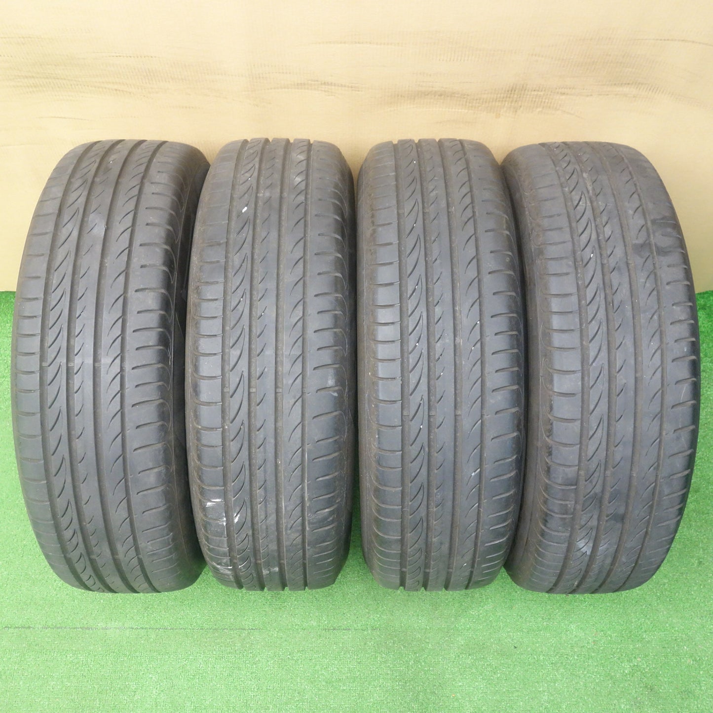 キレイ!23年★ワーゲン ポロ 純正 185/65R15 ピレリ POWERGY パワジー 15インチ PCD100/5H★6041101KTノ