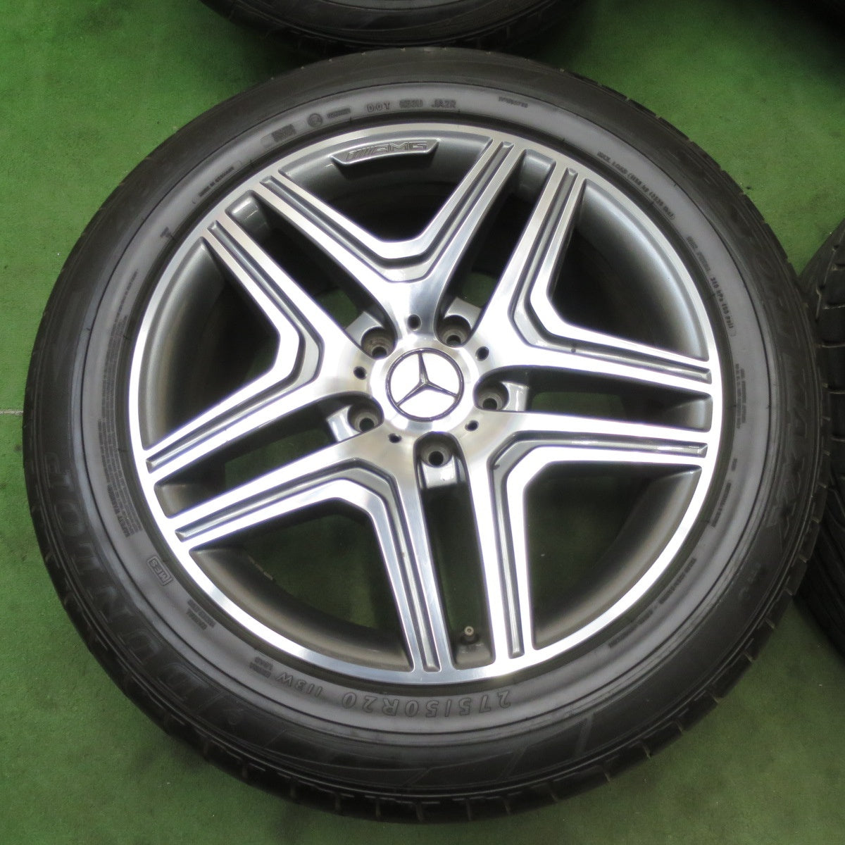 バリ溝!キレイ!8.5分★ベンツ Gクラス W463 G63 純正 AMG 275/50R20 ダンロップ SPスポーツマックス MO 20インチ PCD130/5H★6013003ナノ