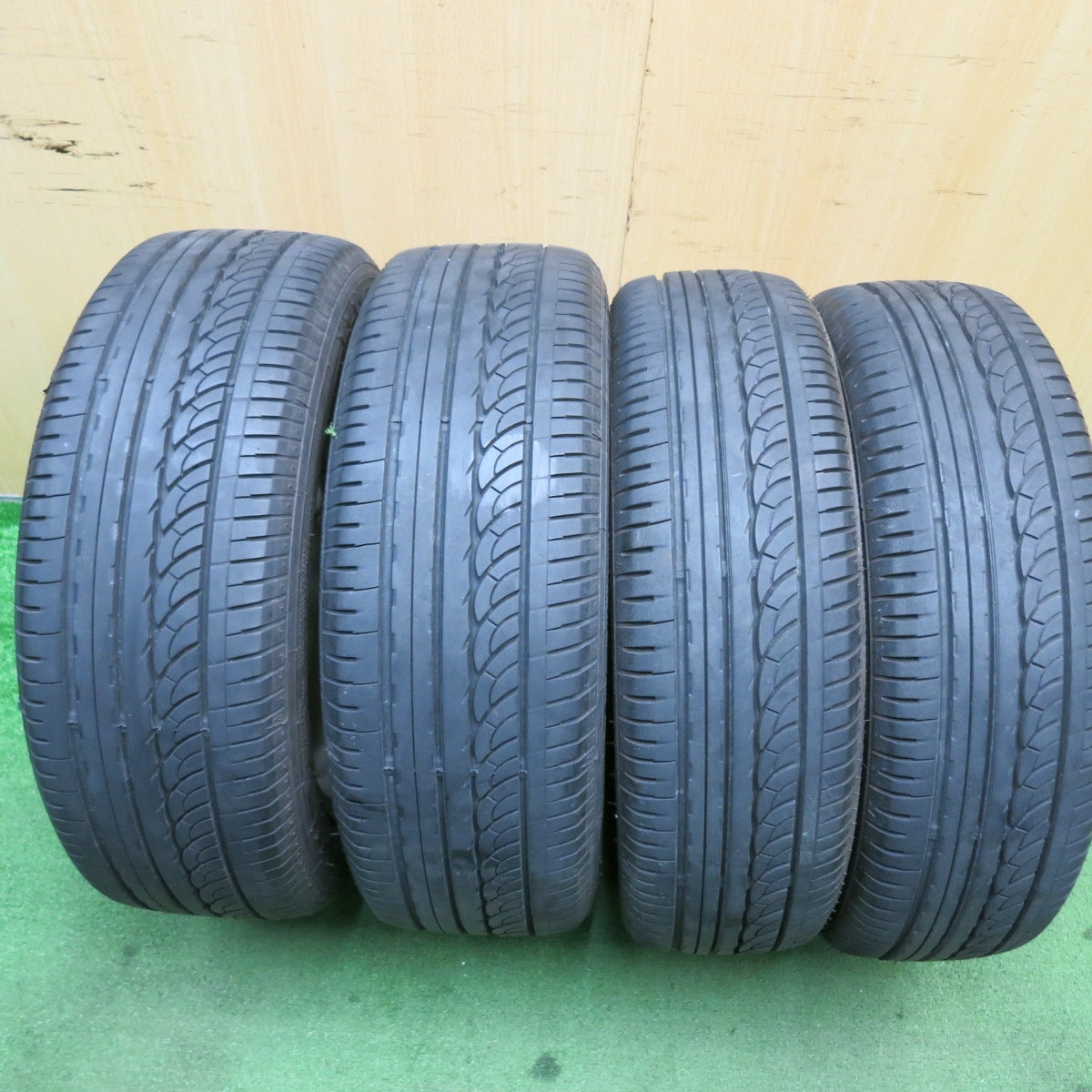 バリ溝!8.5分★ベンツ スマート フォーツー 純正 155/60R15 175/55R15 ナンカン AS-1 15インチ PCD112/3H★5051609AKノ