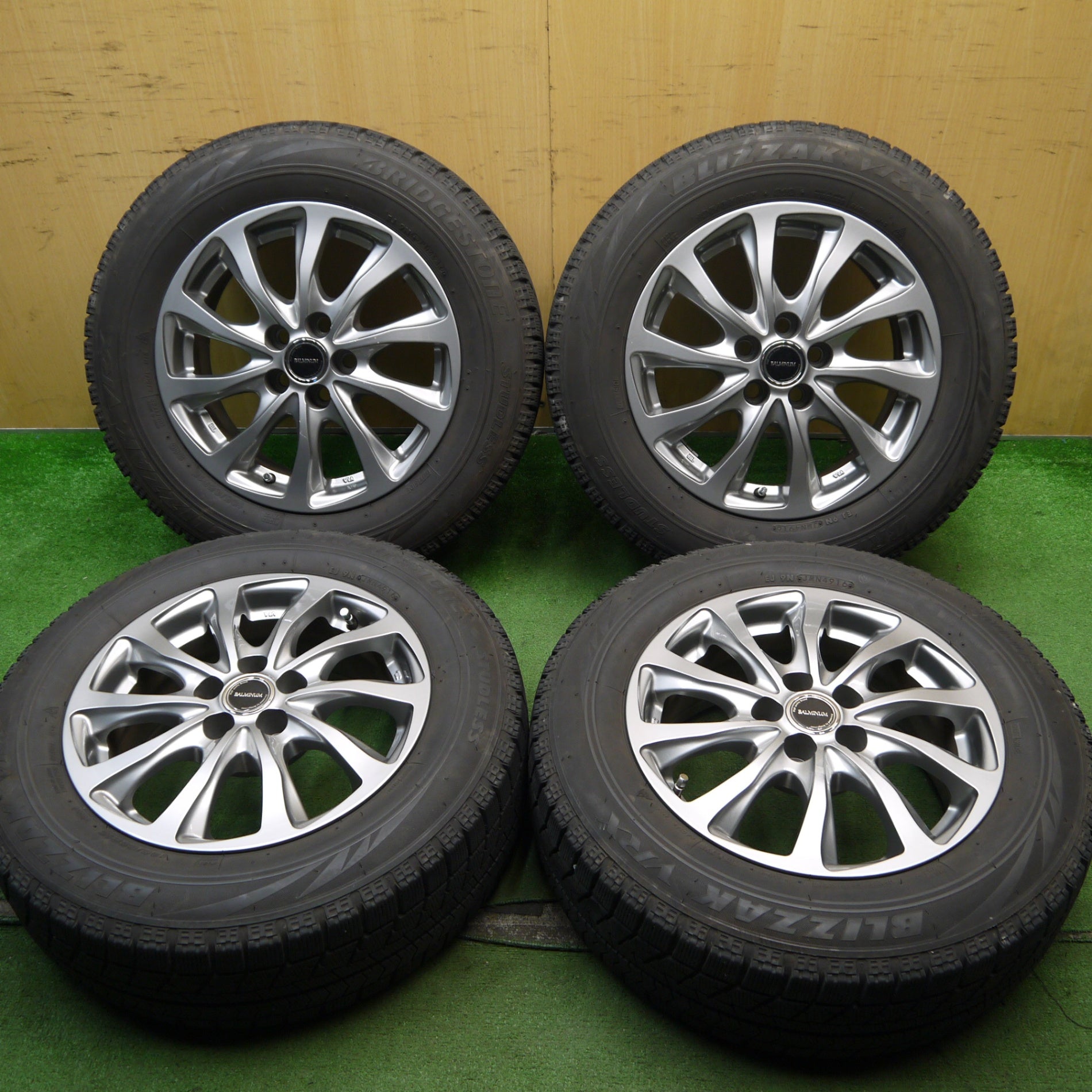 BRIDGESTONE（ブリヂストン） 中古 195/65R15 スタッドレスタイヤ