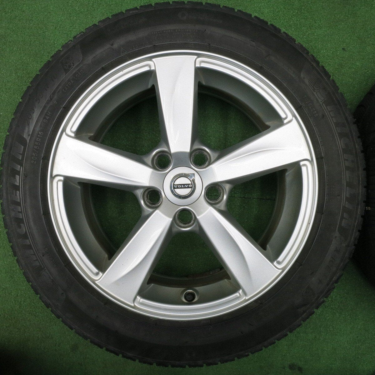 キレイ★ボルボ V40 純正 205/55R16 スタッドレス ミシュラン X-ICE3+ 16インチ PCD108/5H★4122001NJス
