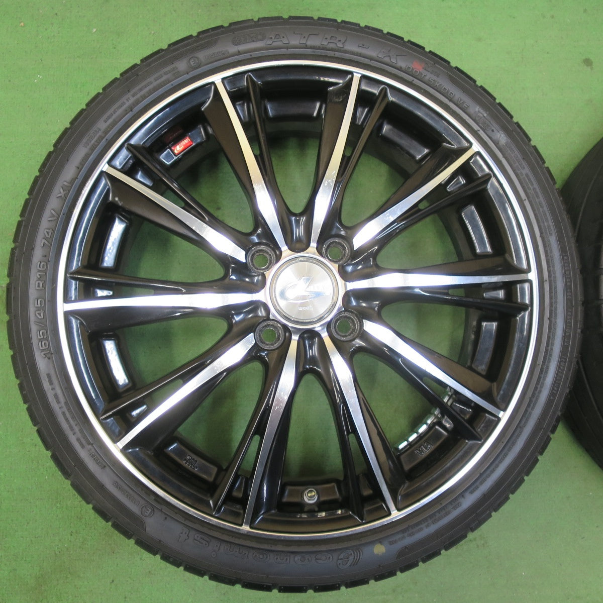 4本価格★LEONIS WX 165/45R16 グッドイヤー イーグル LS2000 hybrid2 エコノミスト ATR-K レオニス 16インチ PCD100/4H★5051718イノ