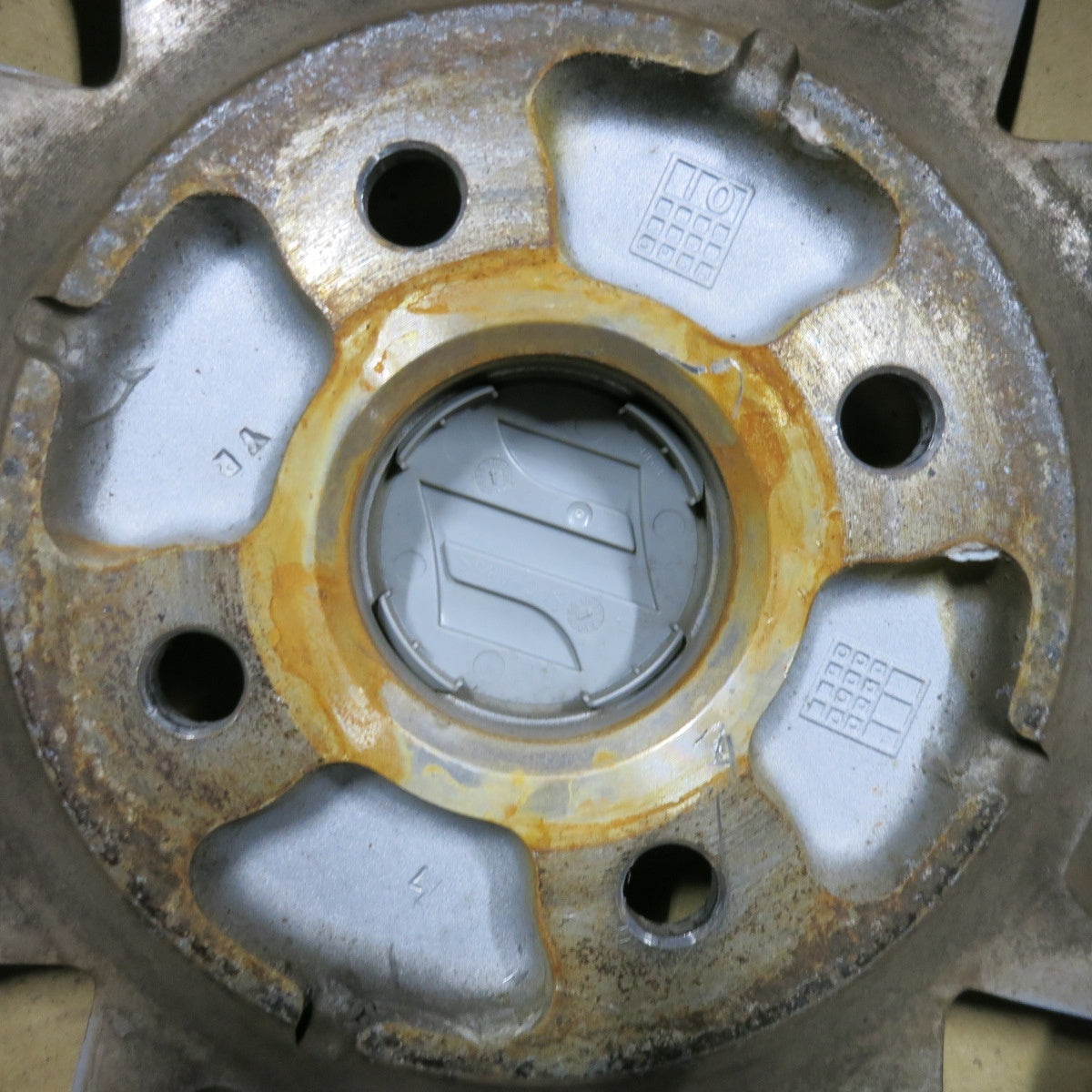 4本価格★スズキ MK21S パレット 純正 ホイール 14インチ 14×4.5J PCD100/4H★5042312SYホ