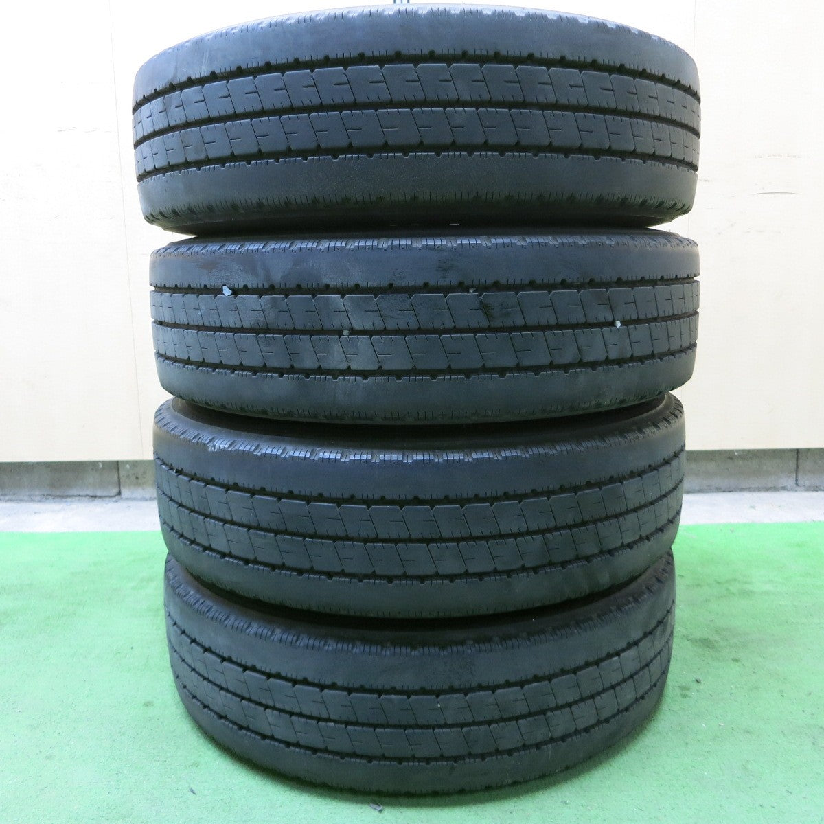 バリ溝!21年!8.5分★日野 デュトロ 純正 TOPY スチール 195/75R15 109/107N ブリヂストン デュラビス R207 トラック DURAVIS PCD203.2/5H★5022501ナノ