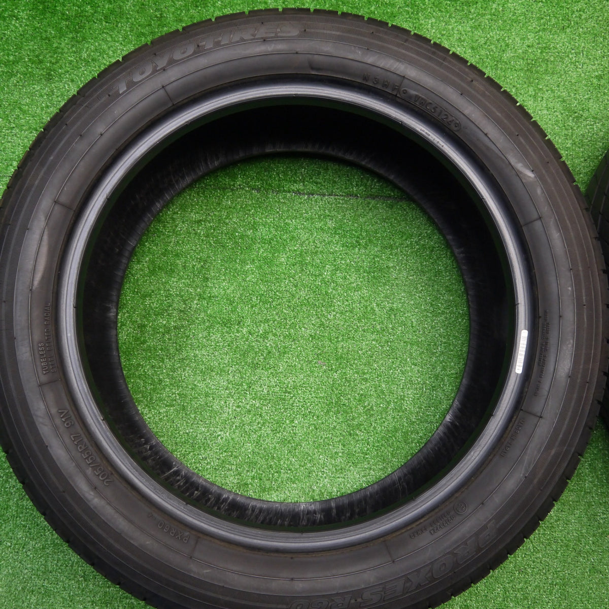 超バリ溝!24年!9.5分以上★205/55R17 トーヨー プロクセス R60 タイヤ 17インチ ノア ヴォクシー MINI ミニ クロスオーバー 等★5101403Hノタ