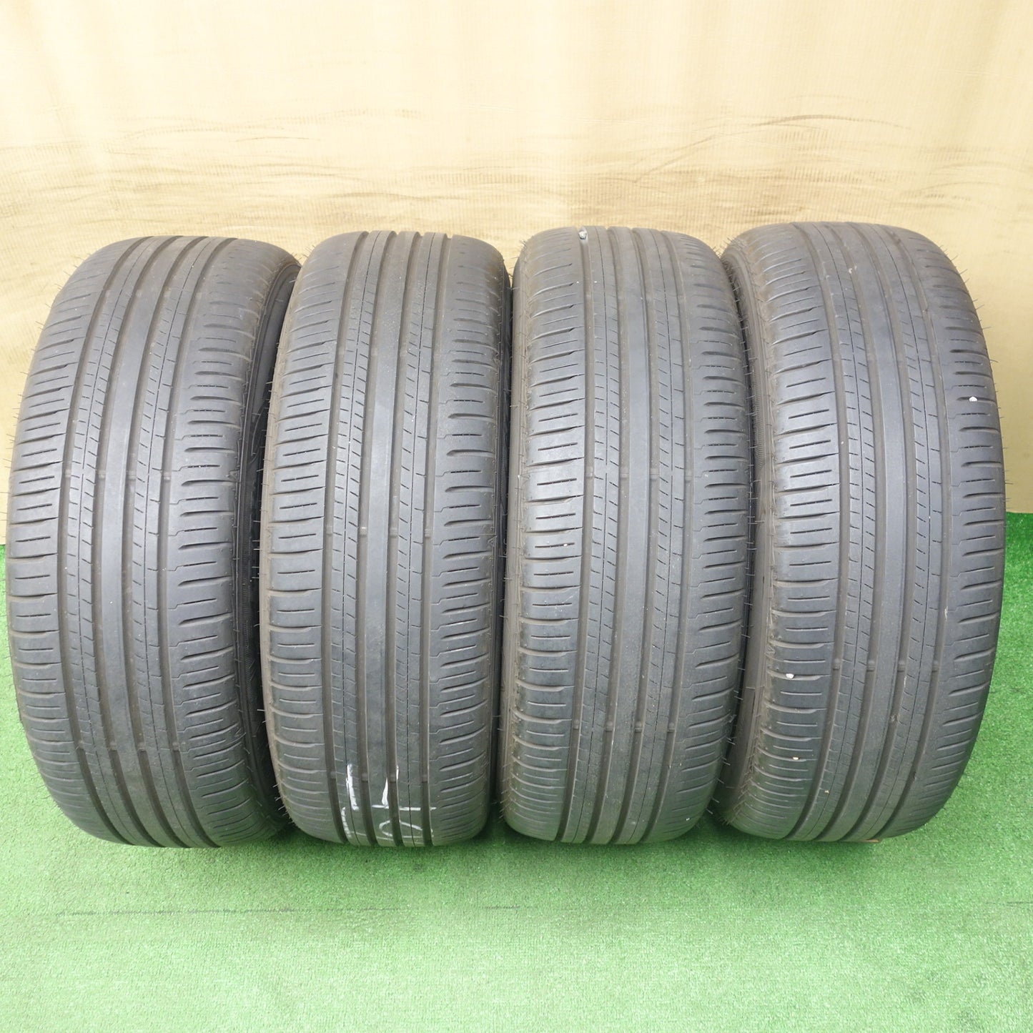 バリ溝!24年!キレイ!9.5分★トヨタ MXPJ10 ヤリスクロス 純正 215/50R18 ダンロップ エナセーブ EC300+ 18インチ PCD114.3/5H★6021903KTノ