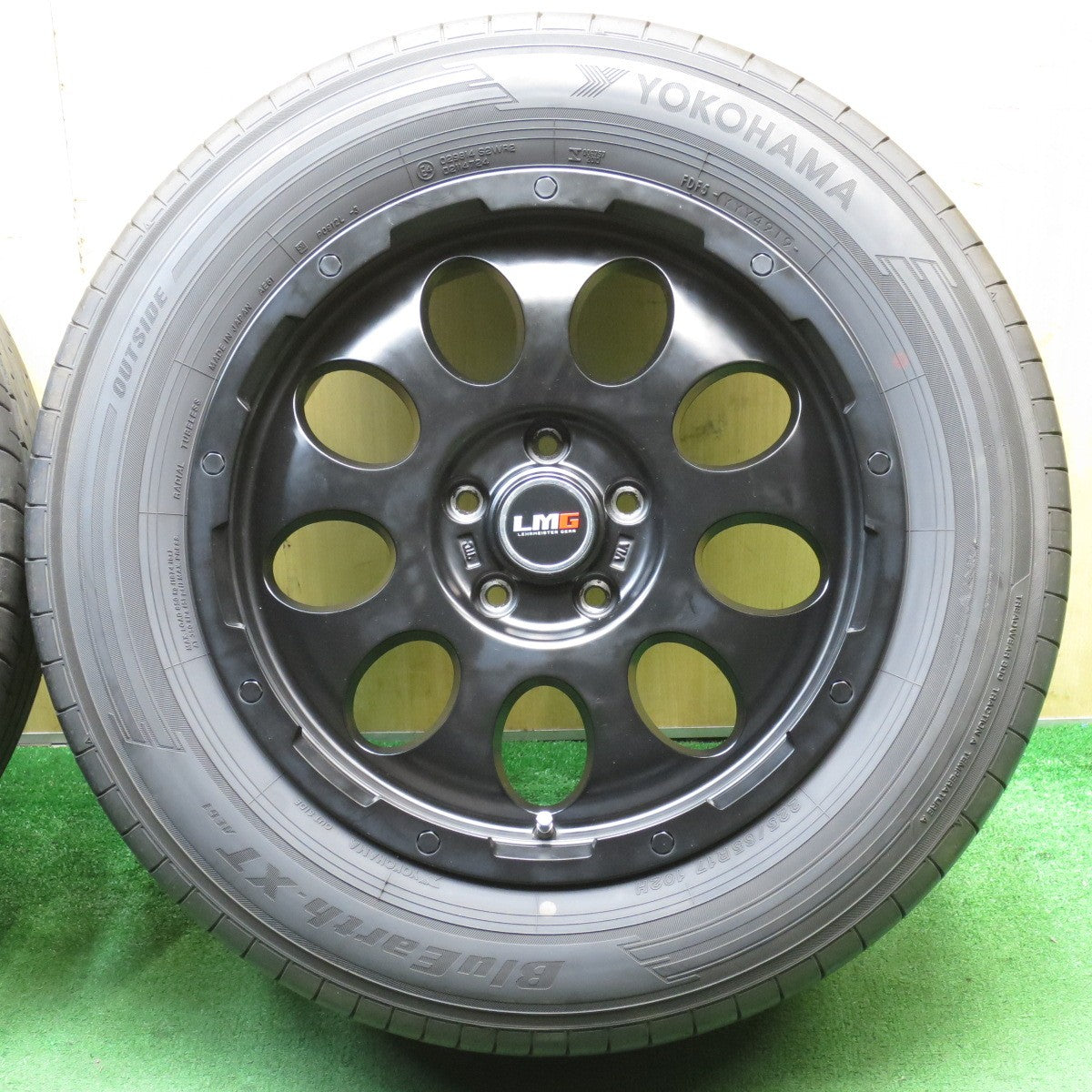 4本価格★LEHRMEISTER CS-9 225/65R17 ヨコハマ BluEarth-XT AE61 レアマイスター 17インチ PCD114.3/5H★5062602NJノ