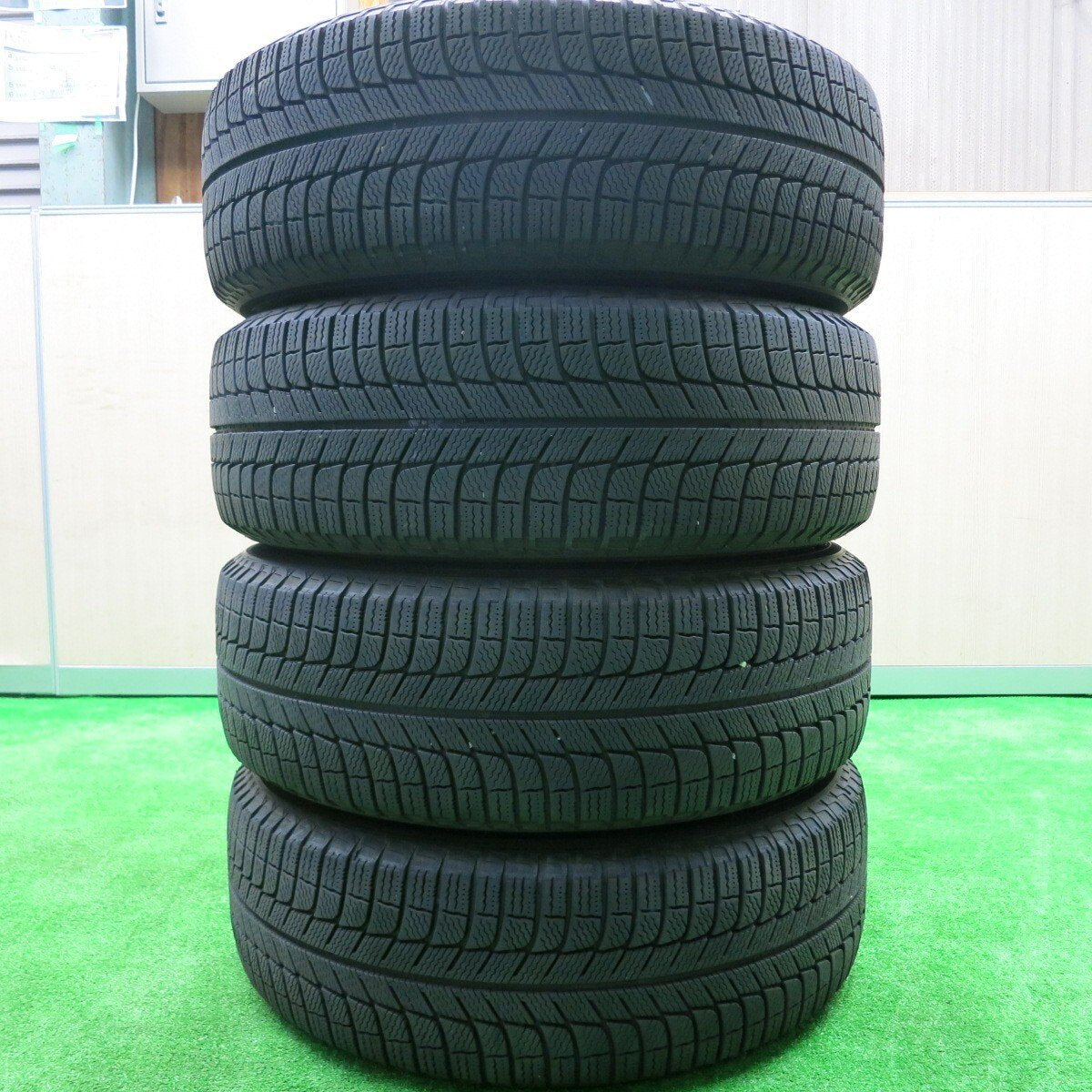 キレイ★スタッドレス 225/65R17 ミシュラン X-ICE3+ VELVA ヴェルヴァ 17インチ PCD114.3/5H★4080801HAス
