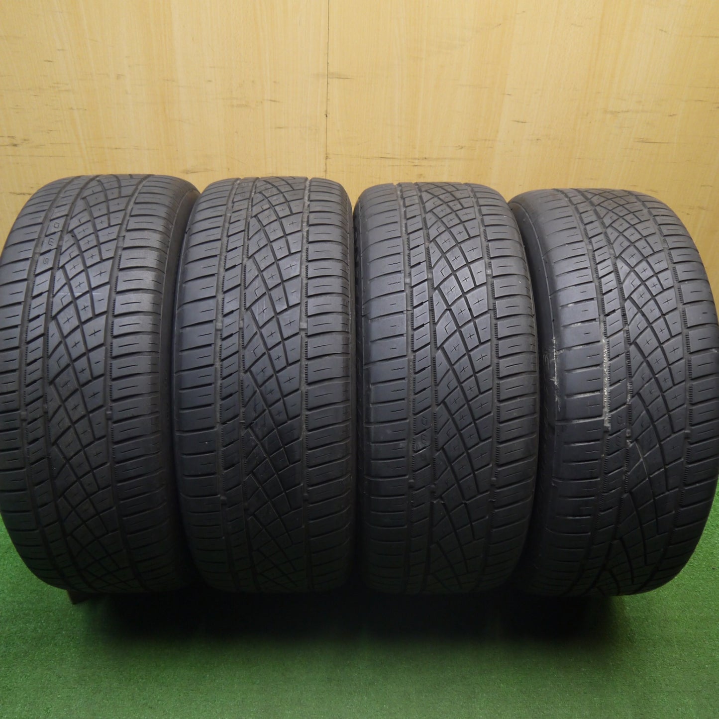 キレイ★LEONIS TE 235/50R18 コンチネンタル EXTREME CONTACT DWS06 レオニス 18インチ PCD114.3/5H★6010601Hノ